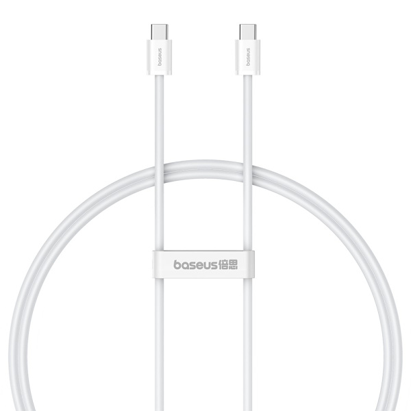 Baseus Superior 30W USB-kabel USB-C - USB-C 1m Vit