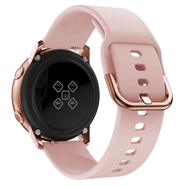 Pehmeä silikoniranneke Samsung Galaxy Watch Active - Vaaleanpunainen