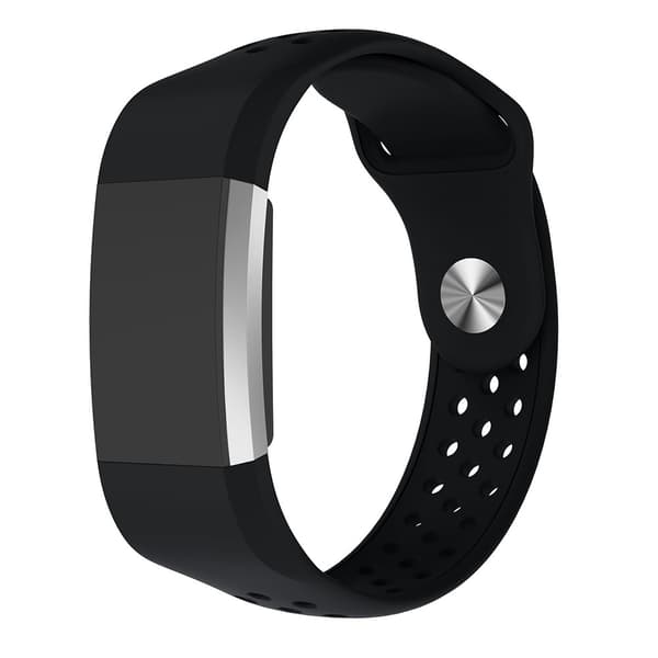 Fitbit Charge 2 -urheiluranneke, musta