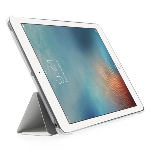 iPad 9.7 6th Gen (2018) Fodral Tri-fold Vit