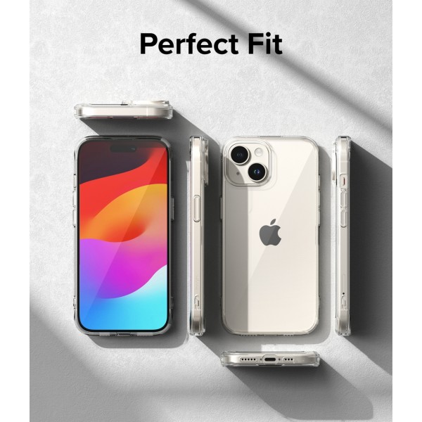 Ringke Fusion Magnetic Case iPhone 15 Plus Matt Clear