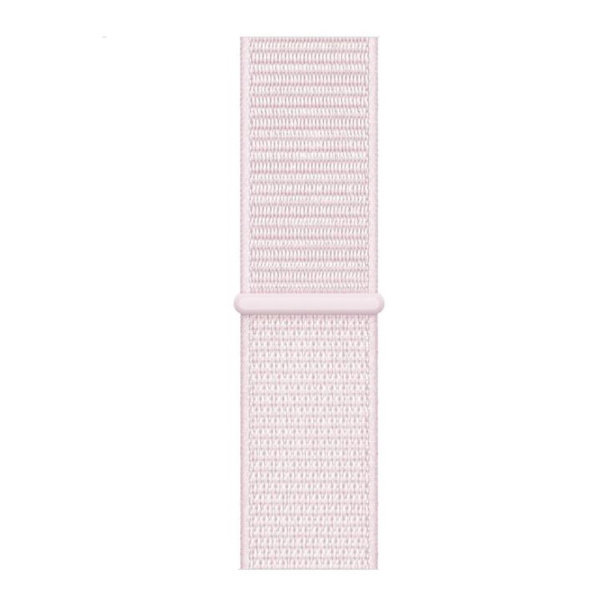 Nylonkellonauha Apple Watch Series 10 42mm Vaaleanpunainen