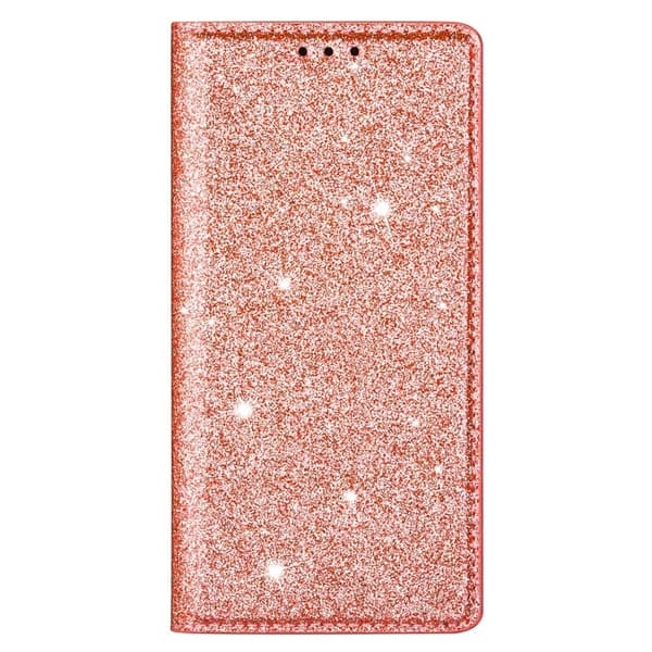 Glitter Pungetui Samsung Galaxy S22 Plus Roséguld