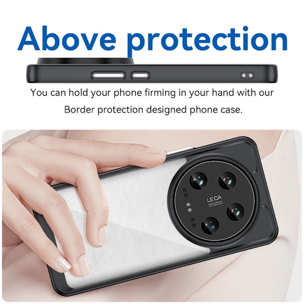 Hybrid Edge Case Xiaomi 14 Ultra Svart