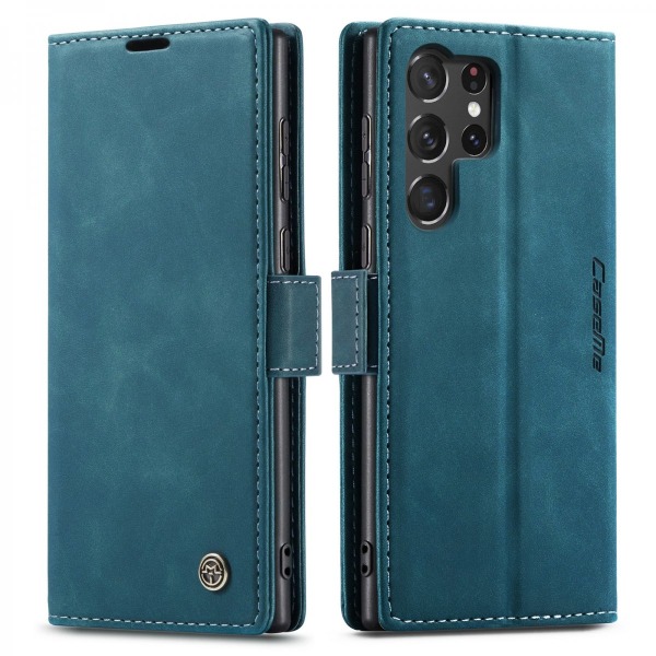 CaseMe Slim Wallet Case Samsung Galaxy S23 Ultra Blue