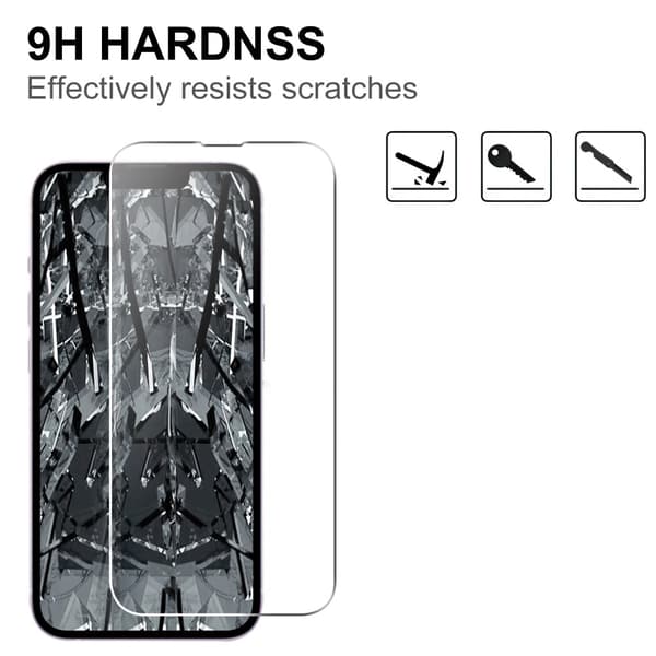iPhone 16e Skärmskydd Härdat Glas 0.3mm