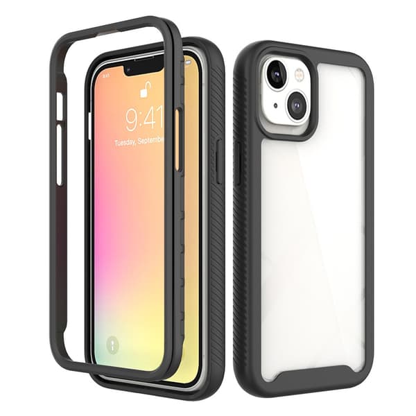 Kattava suojakuori iPhone 13 Musta