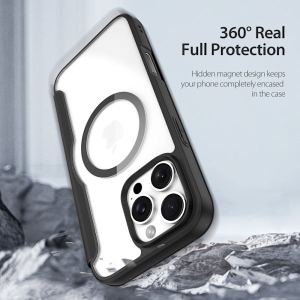 Dux Ducis Skin X Pro Etui MagSafe iPhone 16 Pro Sort