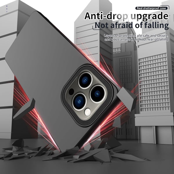 Hybrid Cover iPhone 14 Plus Sort