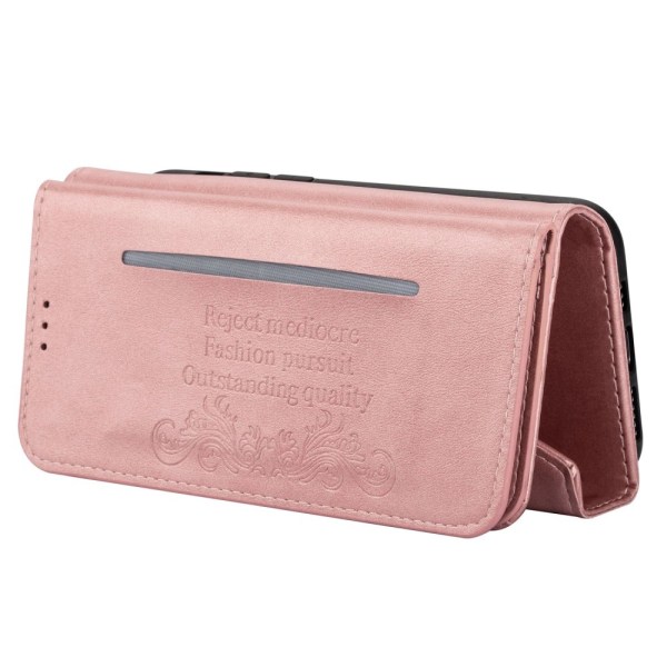Plånboksfodral iPhone 14 Pro Roséguld