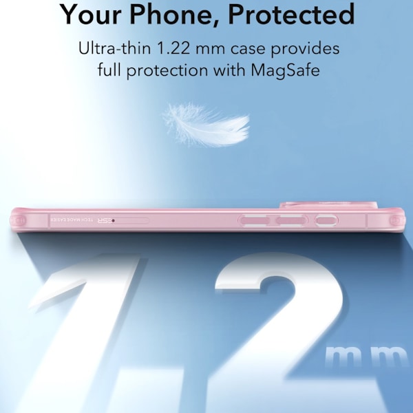 ESR Project Zero MagSafe Case iPhone 16 Pro Max Frosted Pink