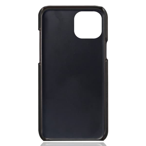 Läderskal Med Kortfack iPhone 15 Plus Svart