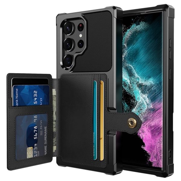 Multi-Slot Etui Samsung Galaxy S23 Ultra Sort
