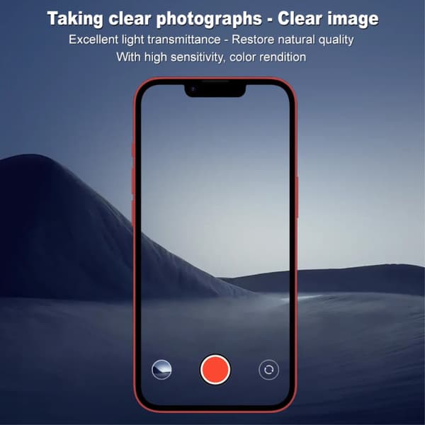 Imak Härdat Glas Linsskydd iPhone 16e Transparent