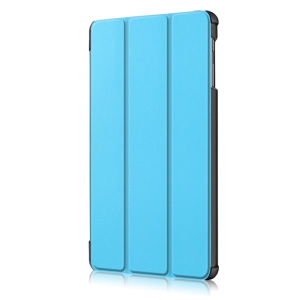 Tri-Fold Stand Læder Taske Samsung Galaxy Tab A 2019 Blå