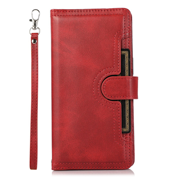 Plånboksfodral Multi-Slot iPhone 16 Röd