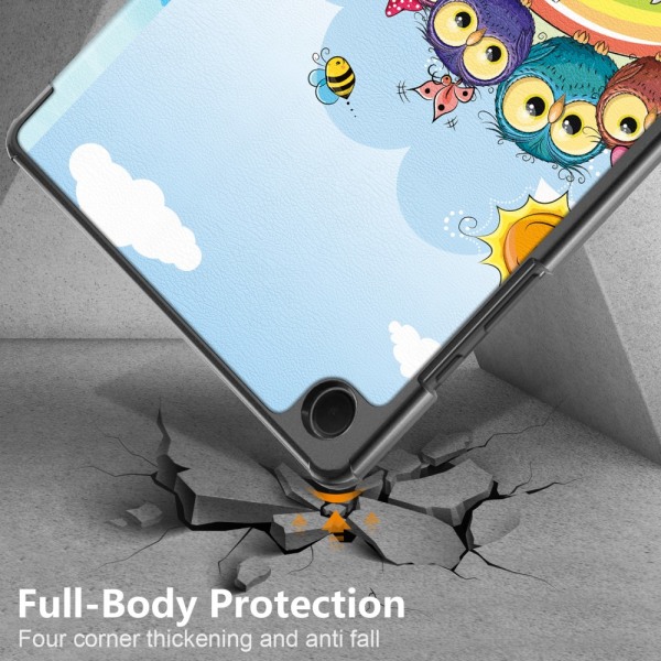 Samsung Galaxy Tab A9 Fodral Tri-fold Ugglor