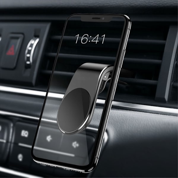 Magnetisk Bilholder Til Smartphones Sort