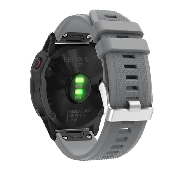 Silikonarmband Garmin Fenix 7 Pro Grå