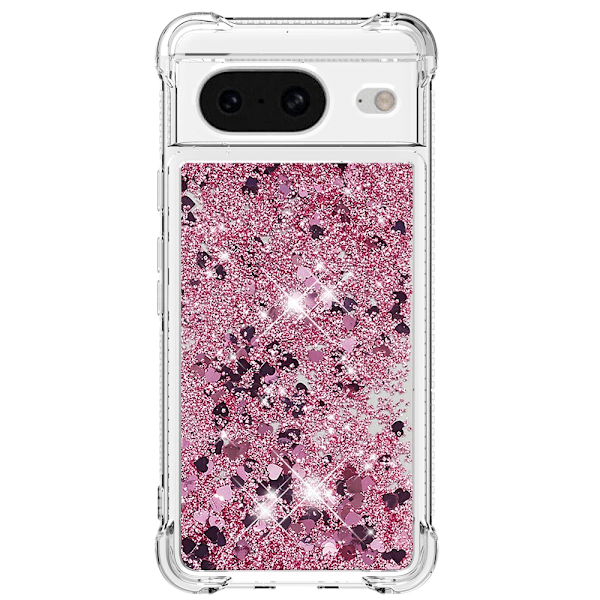 Glitter Bling TPU Case Google Pixel 8 Roséguld