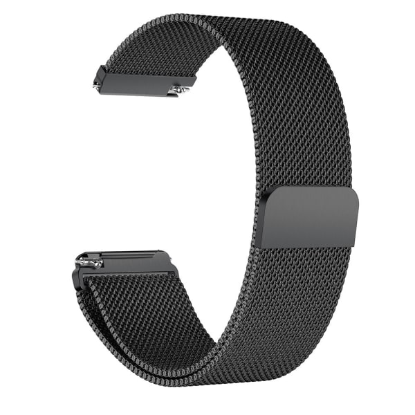 Milanese Loop Armband Fitbit Versa/Versa 2 Svart