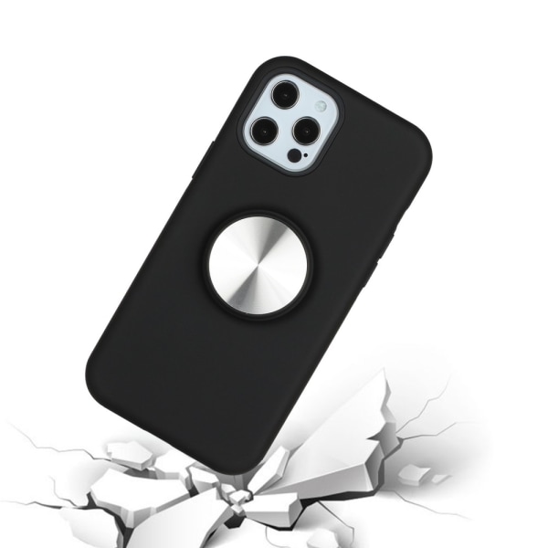 Cover Med Grip Holder iPhone 12 Pro Max Sort