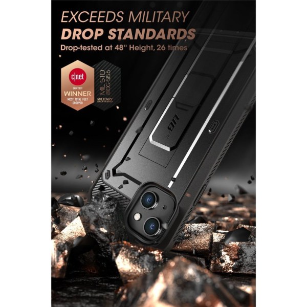 SUPCASE Unicorn Beetle Pro Cover iPhone 14 Plus Sort