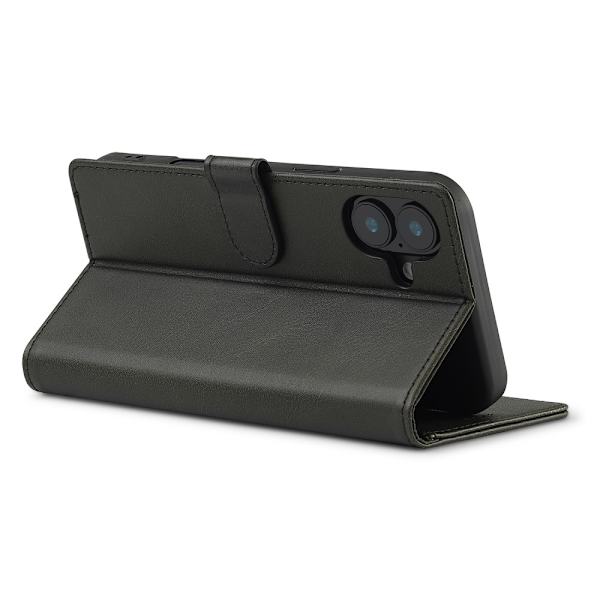 LC.IMEEKE Plånboksfodral iPhone 16 Plus Svart