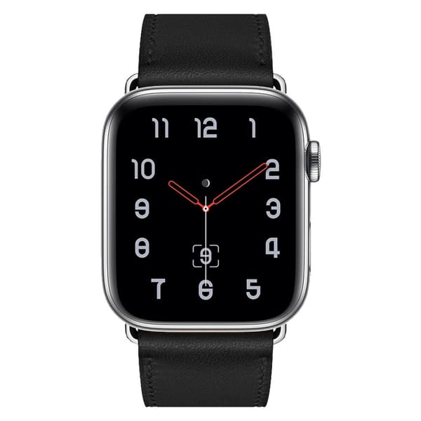 Ægte læderrem til Apple Watch 41mm Series 9 Sort