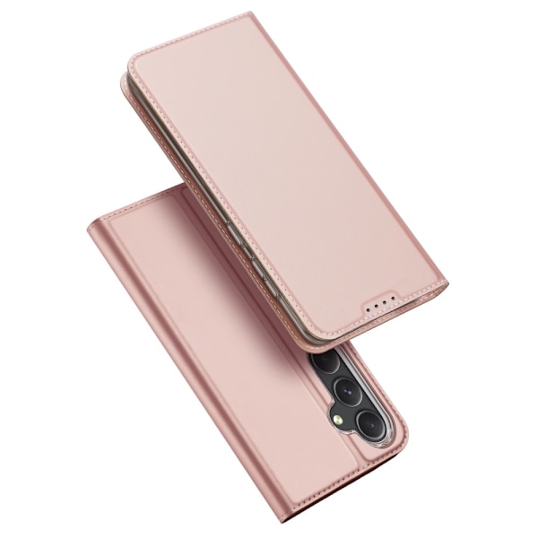 Dux Ducis Skin Pro Läderfodral Samsung Galaxy S23 FE Rosa