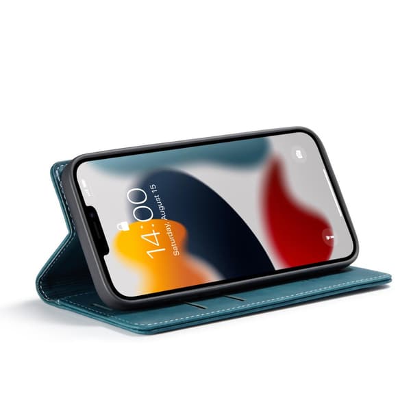 CaseMe Slim Pungetui iPhone 13 Pro Blå