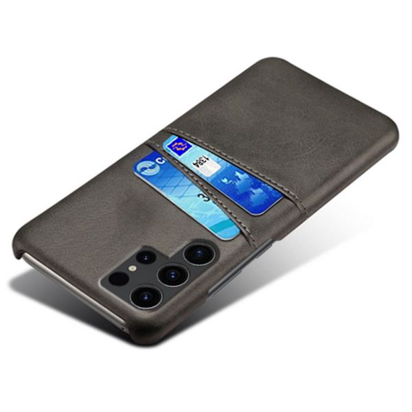 Læderskal Kortlomme Samsung Galaxy S24 Ultra Sort