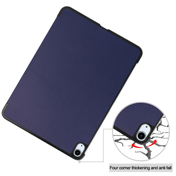 iPad Air 13 1. generation (2024) Etui Tri-fold Mørkeblå