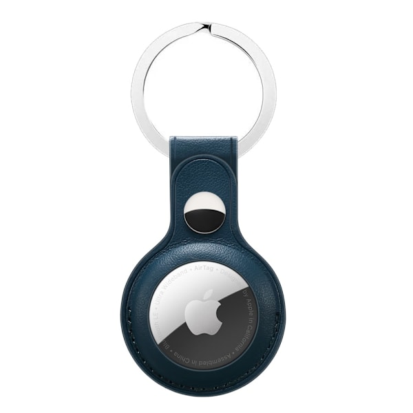 Apple AirTag Nahkakuori Avainrenkaalla Vihreä