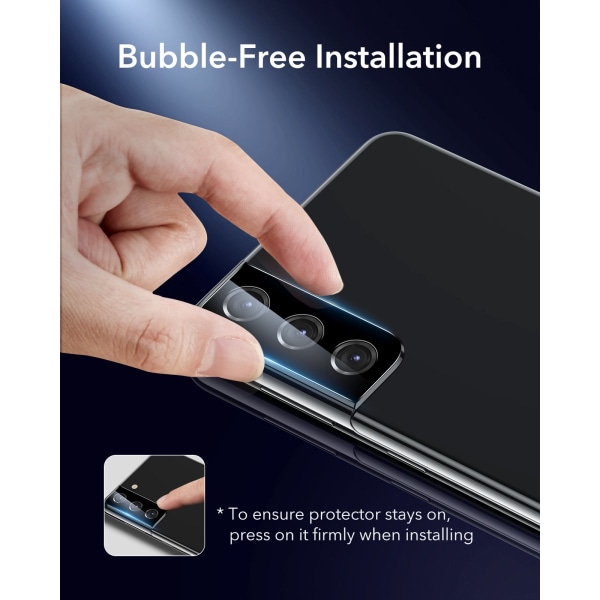 ESR Heltäckende Linsebeskyttelse Samsung Galaxy S21 Plus 2 Pack