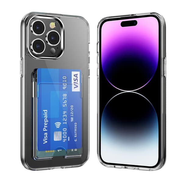Skal Kortfack iPhone 15 Pro Max Transparent