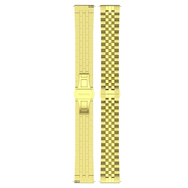 Fitbit Charge 6 Butterfly Spænde Metal Rem i Guld