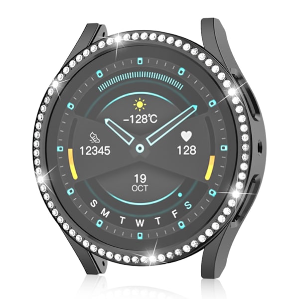Rhinestone Skal Samsung Galaxy Watch 6 40mm Sort