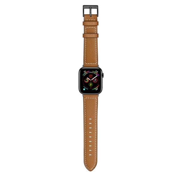 Klassisk Læderrem Apple Watch Ultra 2 49mm Cognac