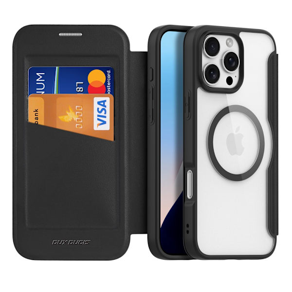 Dux Ducis Skin X Pro Etui MagSafe iPhone 16 Pro Max Sort
