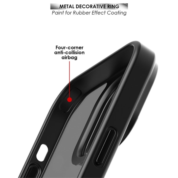 Magneettinen MagSafe-kuori iPhone 15 Pro mattapinkki