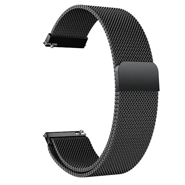 Milanese Loop Rem til Samsung Galaxy Watch Active Sort