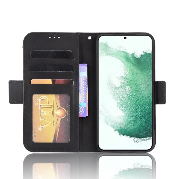Multi Slot Pungetui Samsung Galaxy S22 Plus Sort