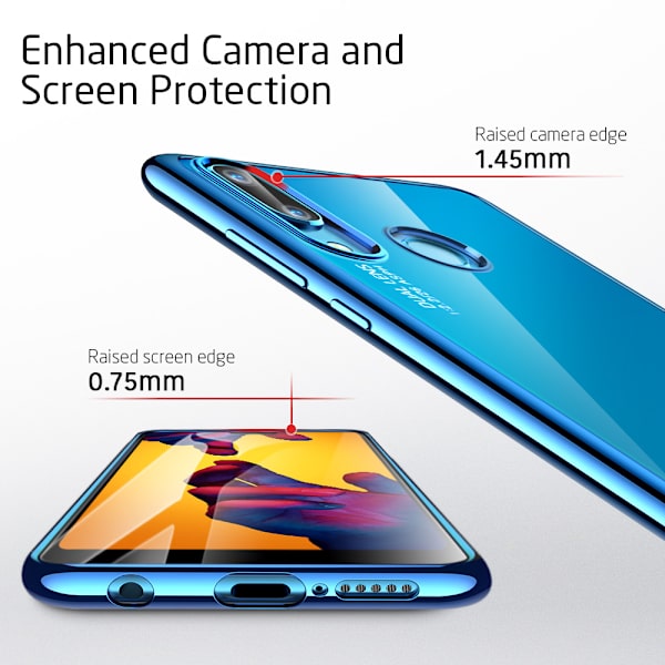 ESR Essential Slim Cover Huawei P20 Lite Blå