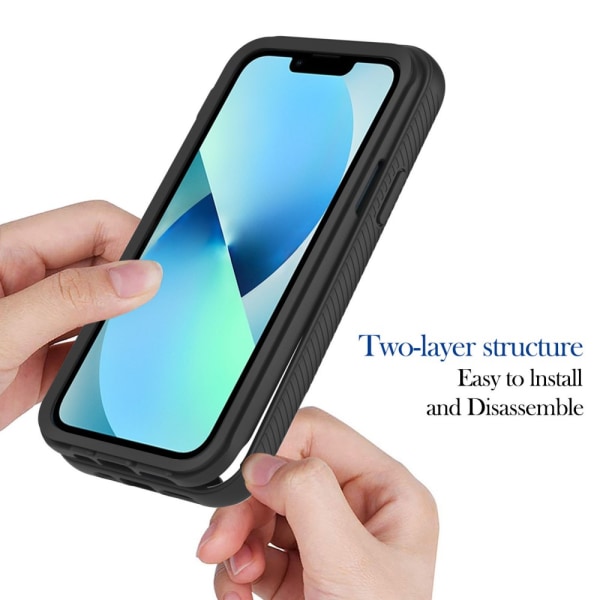 Allround Cover Skal iPhone 15 Plus Sort