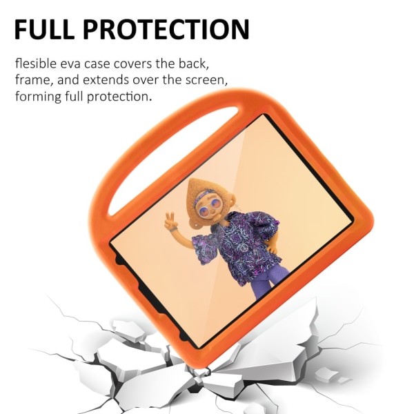 Kansi EVA iPad Pro 11 1st Gen (2018) Oranssi
