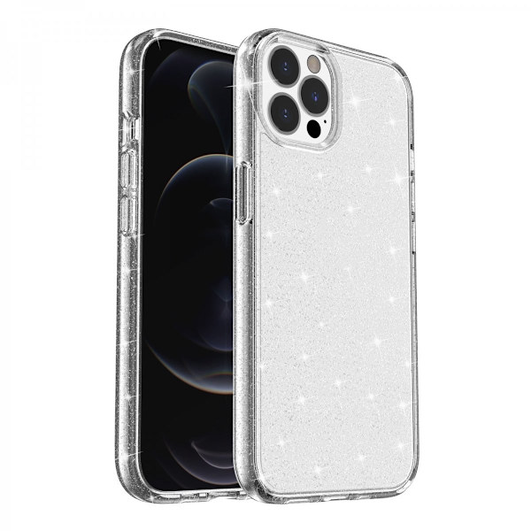 iPhone 13 Pro Max Skal Glitter Transparent