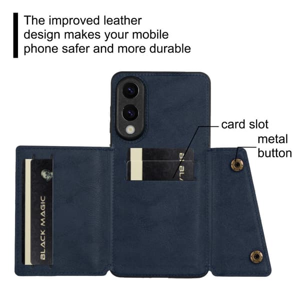 Etui med pung Samsung Galaxy S25 Edge Sort