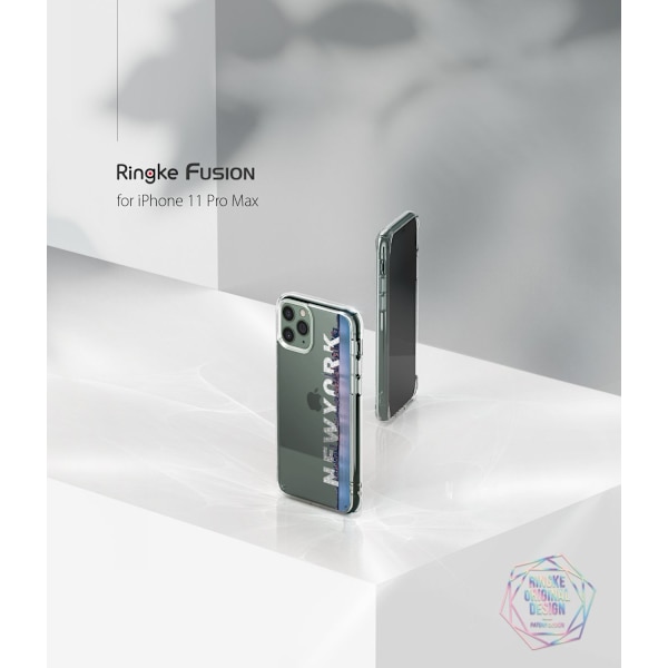 Ringke Fusion Text Skal iPhone 11 Pro Max New York