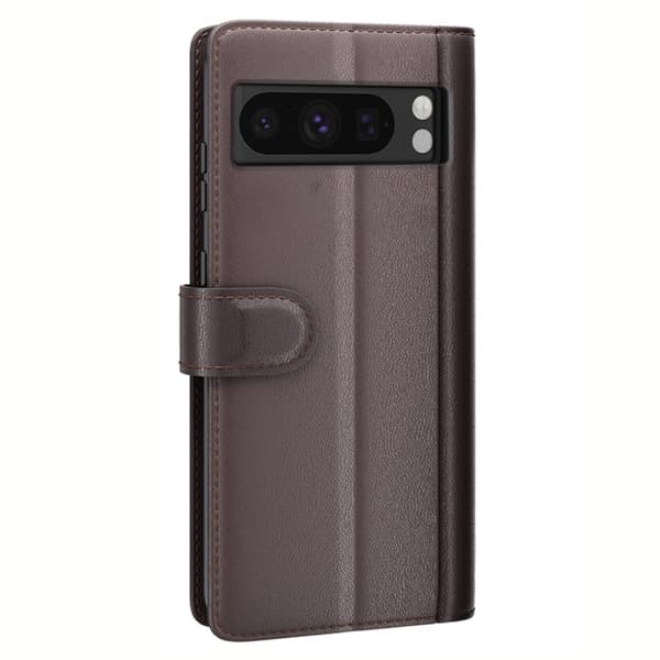 Äkta Läderfodral Google Pixel 8 Pro Brun